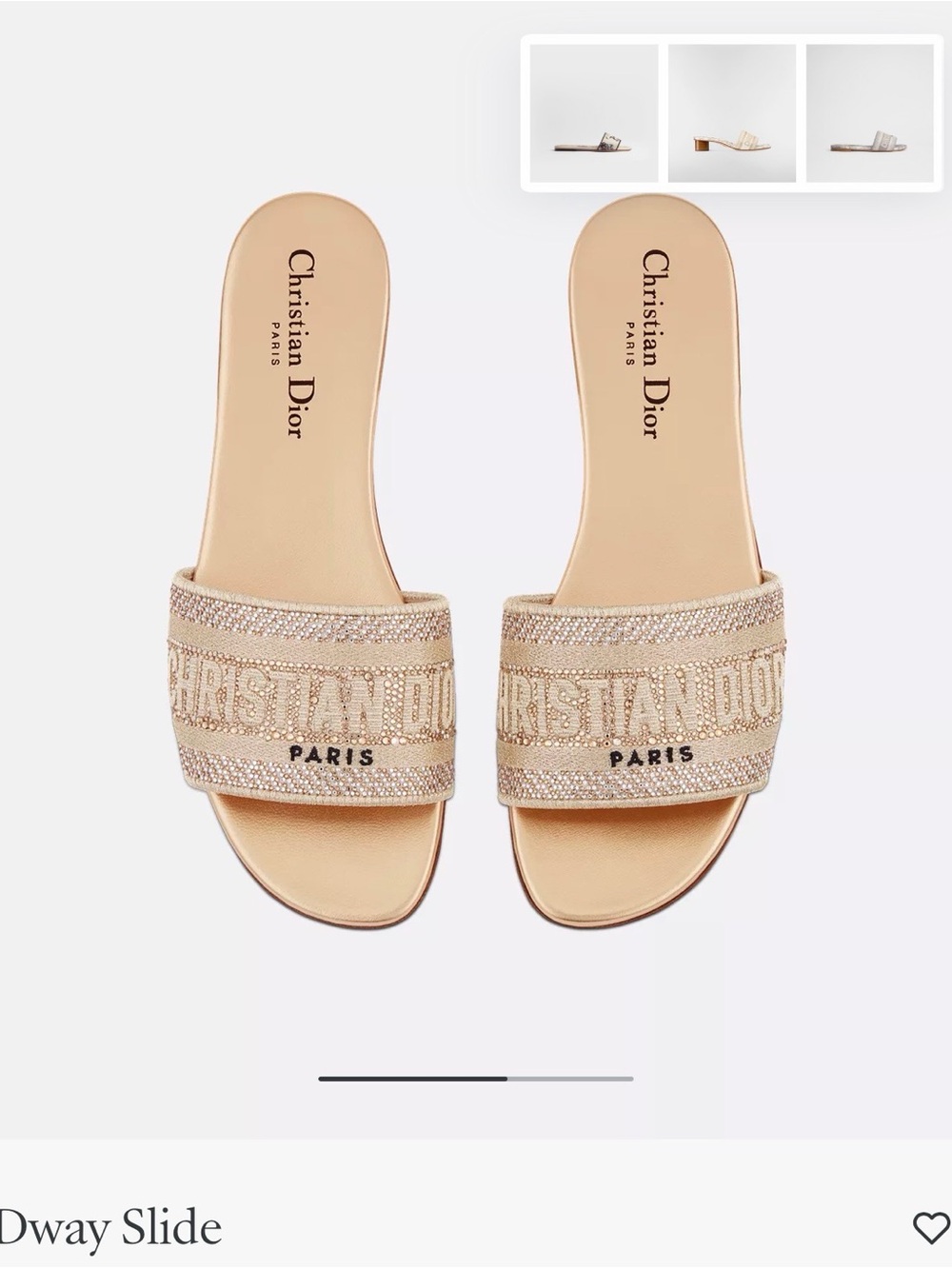 Dior Dway Slide